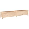 Miniatyrbilde 6 av 9: vidaXL Høybed for hage 199,5x40x39 cm heltre furu