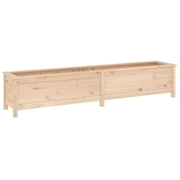 vidaXL Høybed for hage 199,5x40x39 cm heltre furu