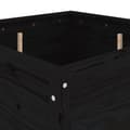 Miniatyrbillede 7 af 9: vidaXL plantekasse 82,5x82,5x78 cm massivt fyrretræ sort