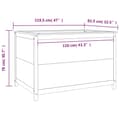 Miniatyrbilde 9 av 9: vidaXL Høybed for hage 119,5x82,5x78 cm heltre furu