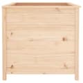 Pikkukuva 4 / 9: vidaXL Korotettu kukkalaatikko 119,5x82,5x78 cm täysi mänty