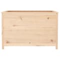 Pikkukuva 5 / 9: vidaXL Korotettu kukkalaatikko 119,5x82,5x78 cm täysi mänty
