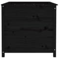 Miniatyrbilde 4 av 9: vidaXL Høybed svart 119,5x82,5x78 cm heltre gran