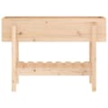 Miniatyrbilde 4 av 9: vidaXL Høybed for hage 101x30x69 cm heltre furu