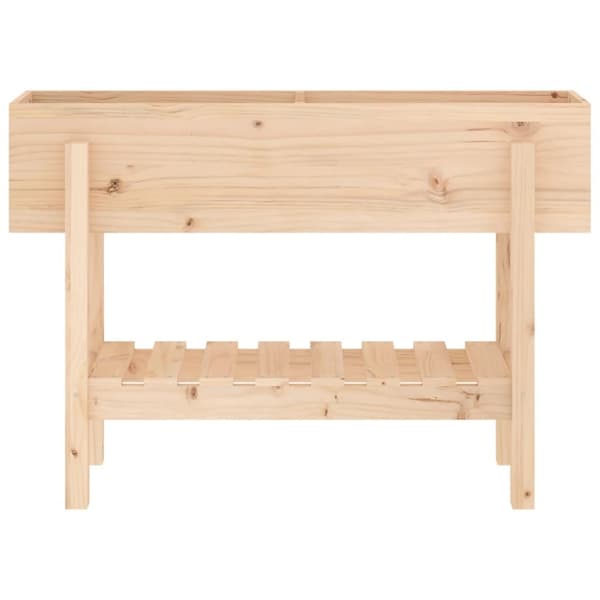 vidaXL Høybed for hage 101x30x69 cm heltre furu