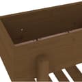 Miniatyrbillede 6 af 9: vidaXL højbed 101x30x69 cm massivt fyrretræ gyldenbrun