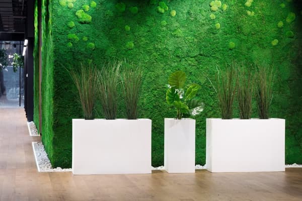 Blomlåda LONGERINO - inomhus och utomhus - 100x35x70cm - vit