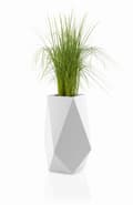 Miniatyrbild 1 av 6: Blomkruka VOLCANO - 42x30x80cm - plast - vit