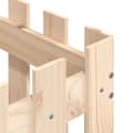 Miniatyrbillede 7 af 9: vidaXL plantekasse med stakitdesign 50x50x50 cm massivt fyrretræ