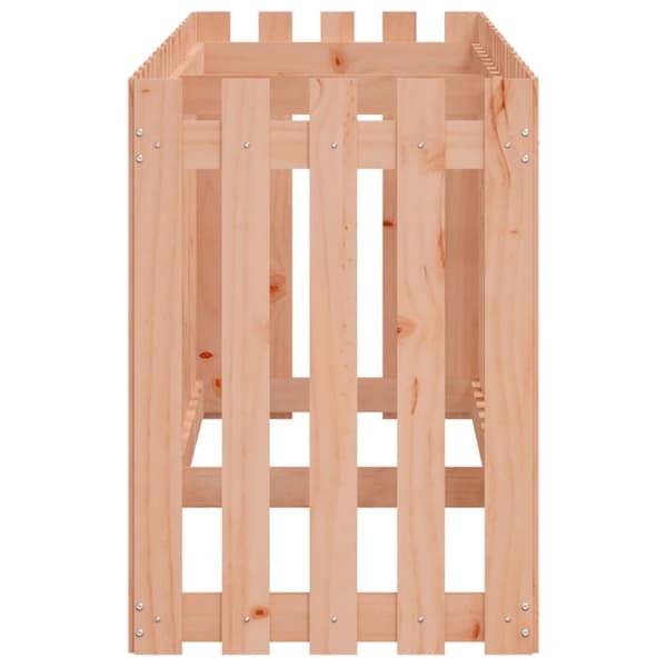 vidaXL Høybed med gjerdedesign 200x50x70 cm heltre douglasgran