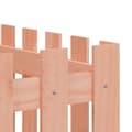 Miniatyrbilde 7 av 9: vidaXL Høybed med gjerdedesign 200x50x70 cm heltre douglasgran