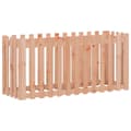 Miniatyrbilde 4 av 9: vidaXL Høybed med gjerdedesign 150x50x70 cm heltre douglasgran