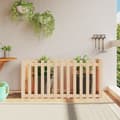 Miniatyrbilde 2 av 9: vidaXL Høybed med gjerdedesign 150x50x70 cm heltre furu