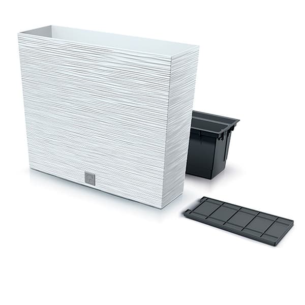 Prosperplast Blomsterkrukke 12l Furu Collection 58x18x49.8 Cm Søvfarvet