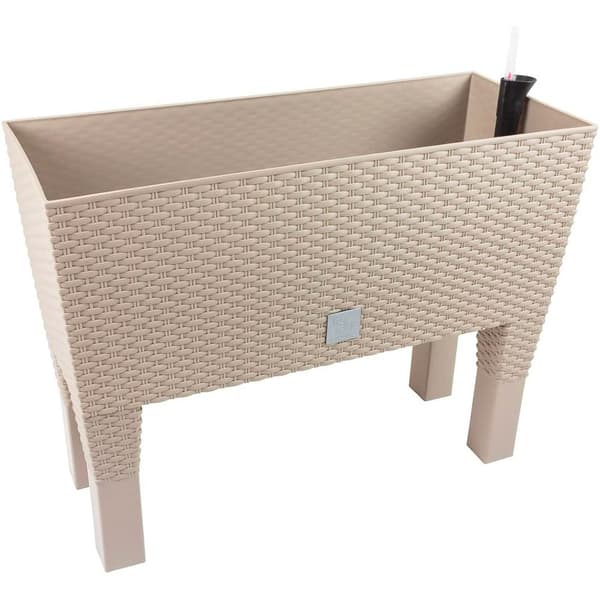 Prosperplast Høj Plantekasse 30l 60x25x46 Cm Beige