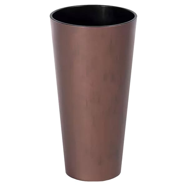Prosperplast Blomsterkrukke 64l Tubus Slim Corten Collection 40x40x76.2 Cm Gylden