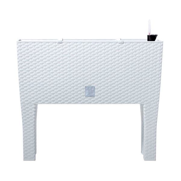 Prosperplast Korkea Kukkaruukku 72l Rato Case High 65x80x33 Cm Valkoinen