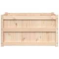 Miniatyrbilde 4 av 11: vidaXL Hageplantekasse 90x50x50 cm heltre furu