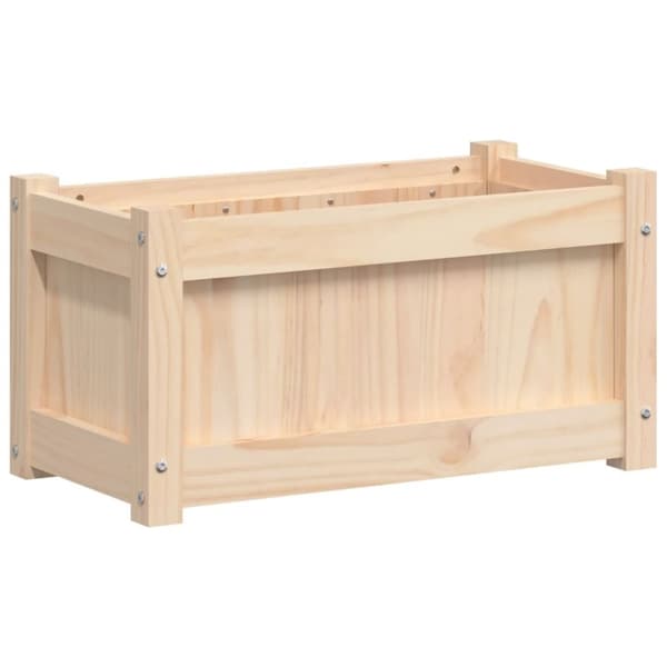 vidaXL Plantekasse 60x31x31 cm heltre furu