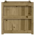Miniatyrbilde 5 av 11: vidaXL Plantekasser 60x60x60 cm impregnert furu