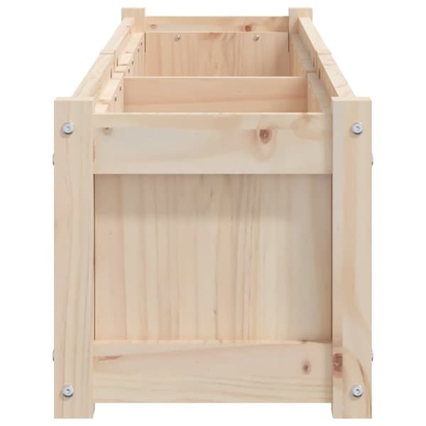 vidaXL Plantekasser 2 stk heltre furu