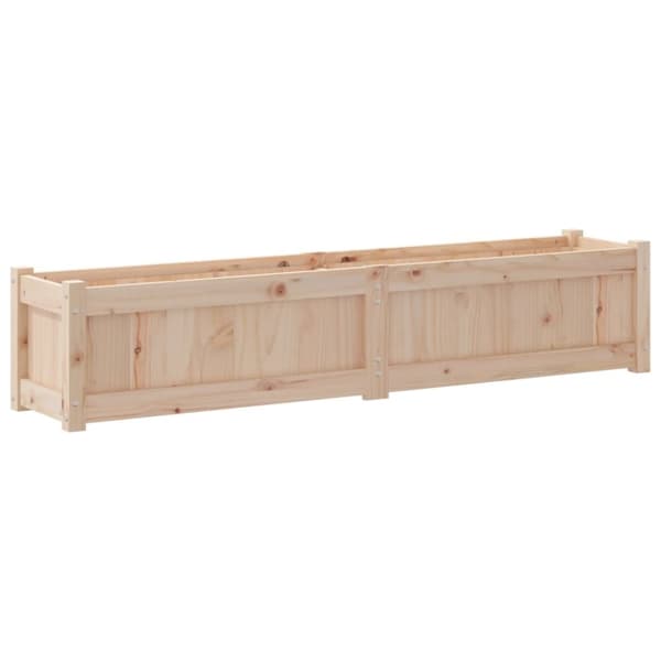 vidaXL Plantekasser 2 stk heltre furu