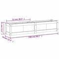 Miniatyrbilde 10 av 11: vidaXL Plantekasser 2 stk heltre furu