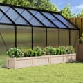 Miniatyrbilde 11 av 11: vidaXL Plantekasser 2 stk heltre furu