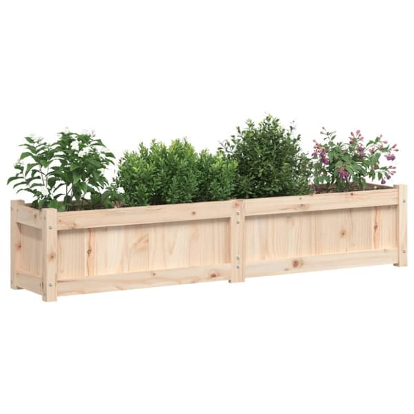 vidaXL Plantekasser 2 stk heltre furu