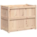 Miniatyrbilde 1 av 11: vidaXL Hageplantekasse 90x50x70 cm heltre furu