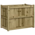 Miniatyrbilde 6 av 11: vidaXL Hageplantekasse 90x50x70 cm impregnert furu