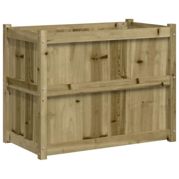 vidaXL Hageplantekasse 90x50x70 cm impregnert furu