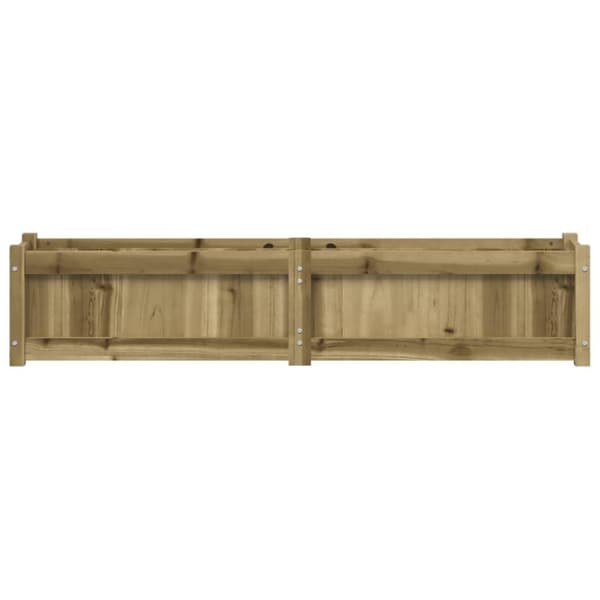 vidaXL Odlingslåda 150x31x31 cm impregnerat furu