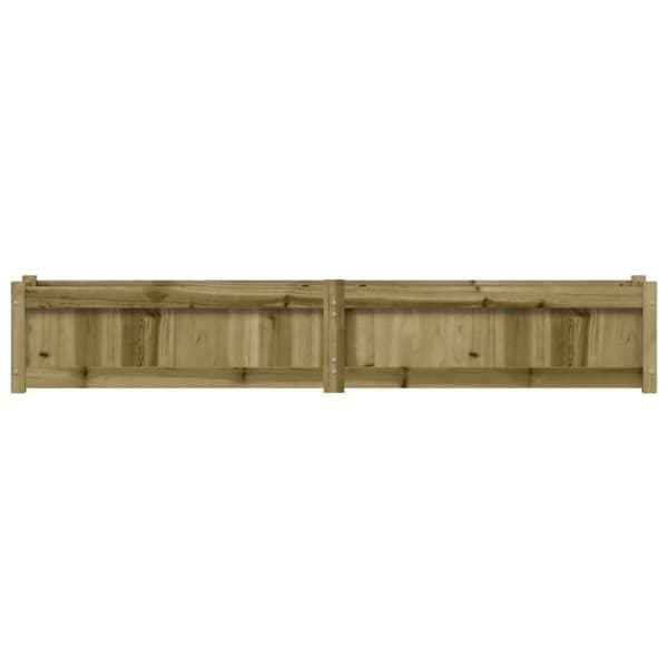 vidaXL plantekasse 180x31x31 cm imprægneret fyrretræ