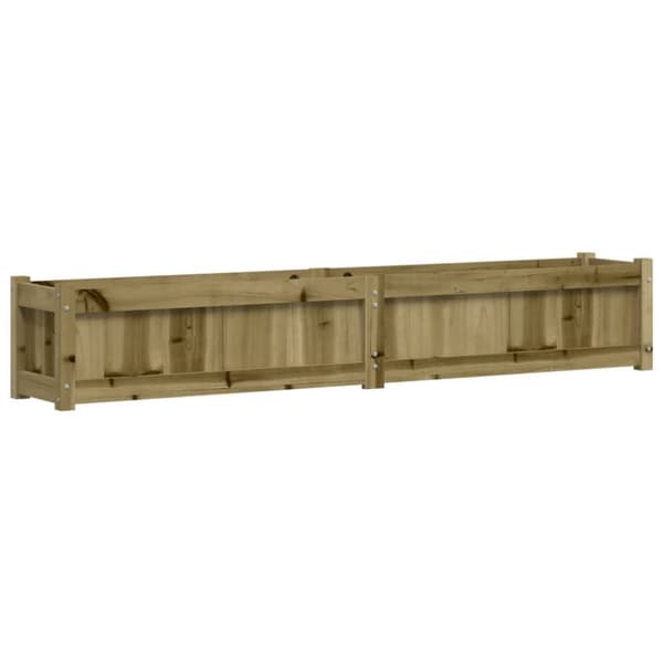 vidaXL plantekasse 180x31x31 cm imprægneret fyrretræ