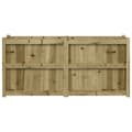 Miniatyrbilde 4 av 11: vidaXL Hageplantekasse 150x50x70 cm impregnert furu