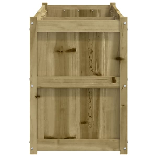 vidaXL Hageplantekasse 150x50x70 cm impregnert furu