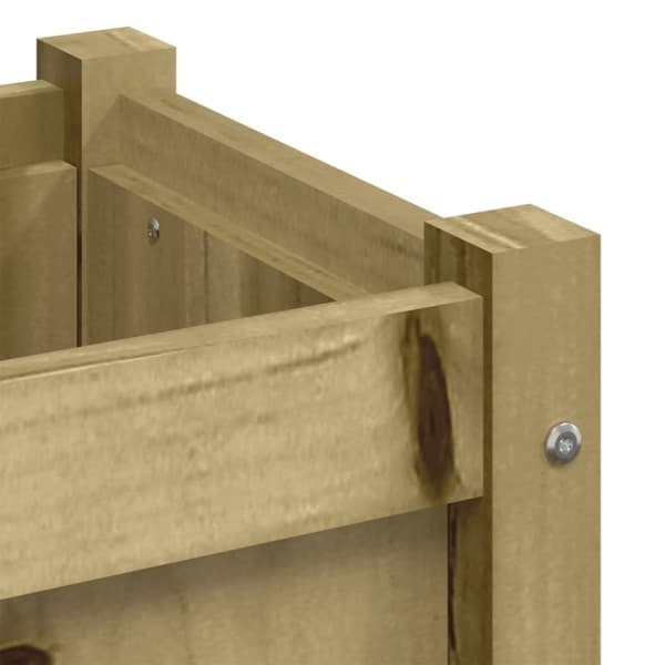 vidaXL Hageplantekasse 150x50x70 cm impregnert furu