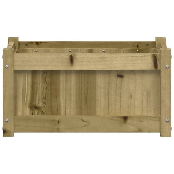 vidaXL Hageplantekasse 60x31x31 cm impregnert furu