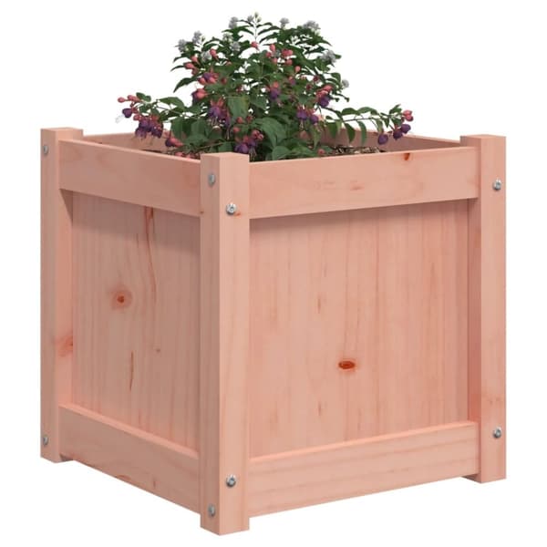 vidaXL Odlingslåda 40x40x40 cm massivt douglasträ