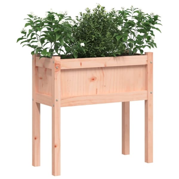 vidaXL plantekasse med ben 70x31x70 cm massivt douglasgran