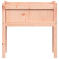 Miniatyrbillede 4 af 11: vidaXL plantekasse med ben 70x31x70 cm massivt douglasgran