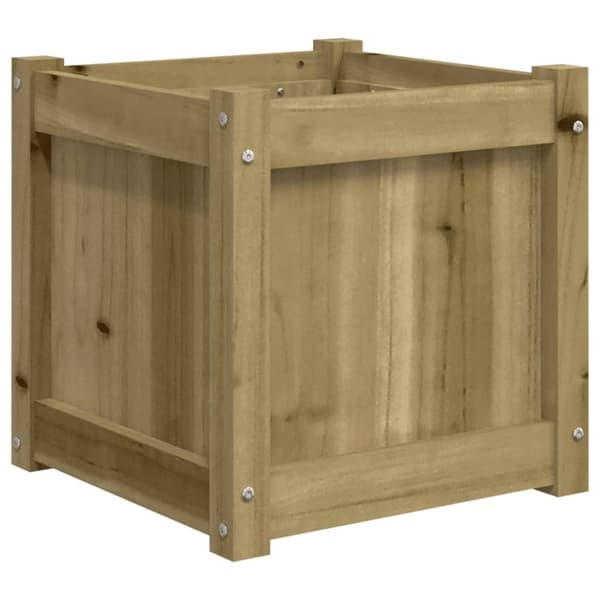 vidaXL Blomsterkasse 40x40x40 cm impregnert furu
