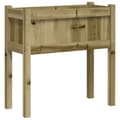 Pikkukuva 6 / 11: vidaXL Ulkokukkalaatikko jaloilla 70x31x70 cm kyllästetty mänty