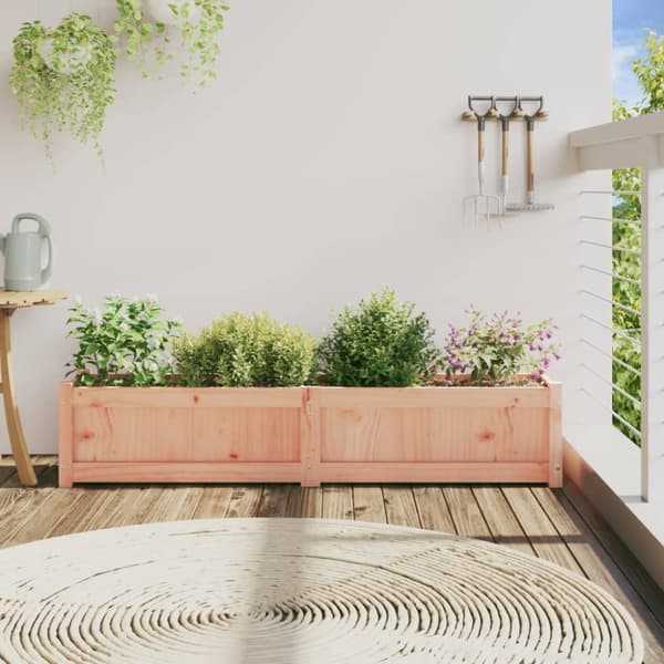 vidaXL plantekasse 150x31x31 cm massivt douglasgran