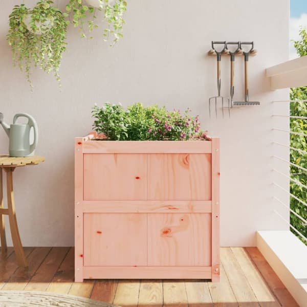 vidaXL plantekasse 70x70x70 cm massivt douglasgran
