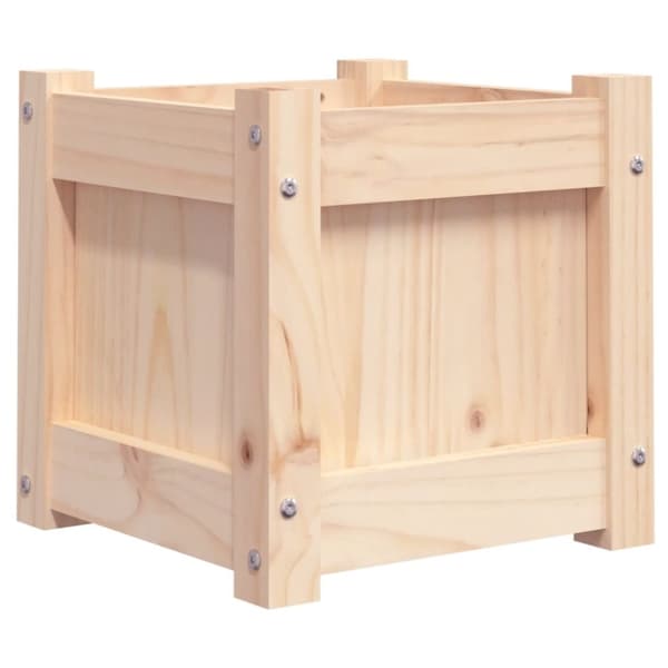 vidaXL Plantekasser 2 stk heltre furu