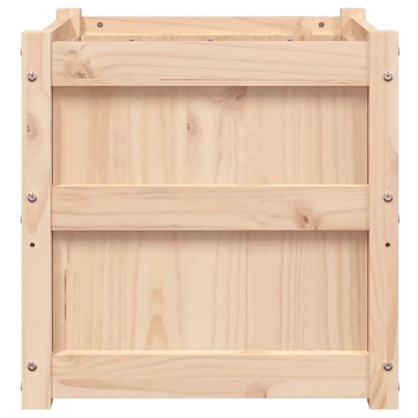vidaXL Plantekasse 50x50x50 cm heltre furu