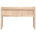 Miniatyrbilde 4 av 11: vidaXL Hageplantekasse med ben 110x31x70 cm heltre furu