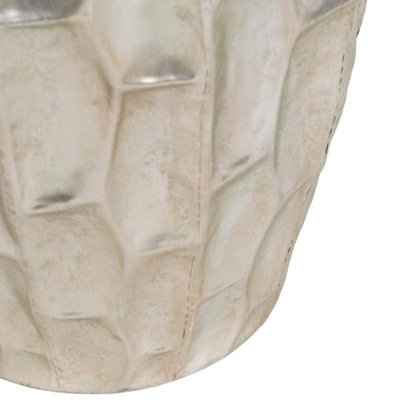 Kruka Silvrig Järn 30 x 30 x 44,5 cm